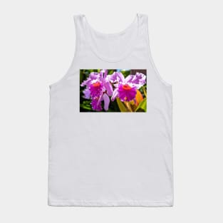 Pink Flowers Tank Top